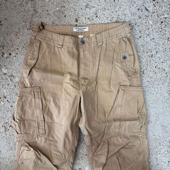 Ralph Lauren Polo Jeans Men's Vintage Cargo Pants Beige Size 34x32 - Picture 3 of 10
